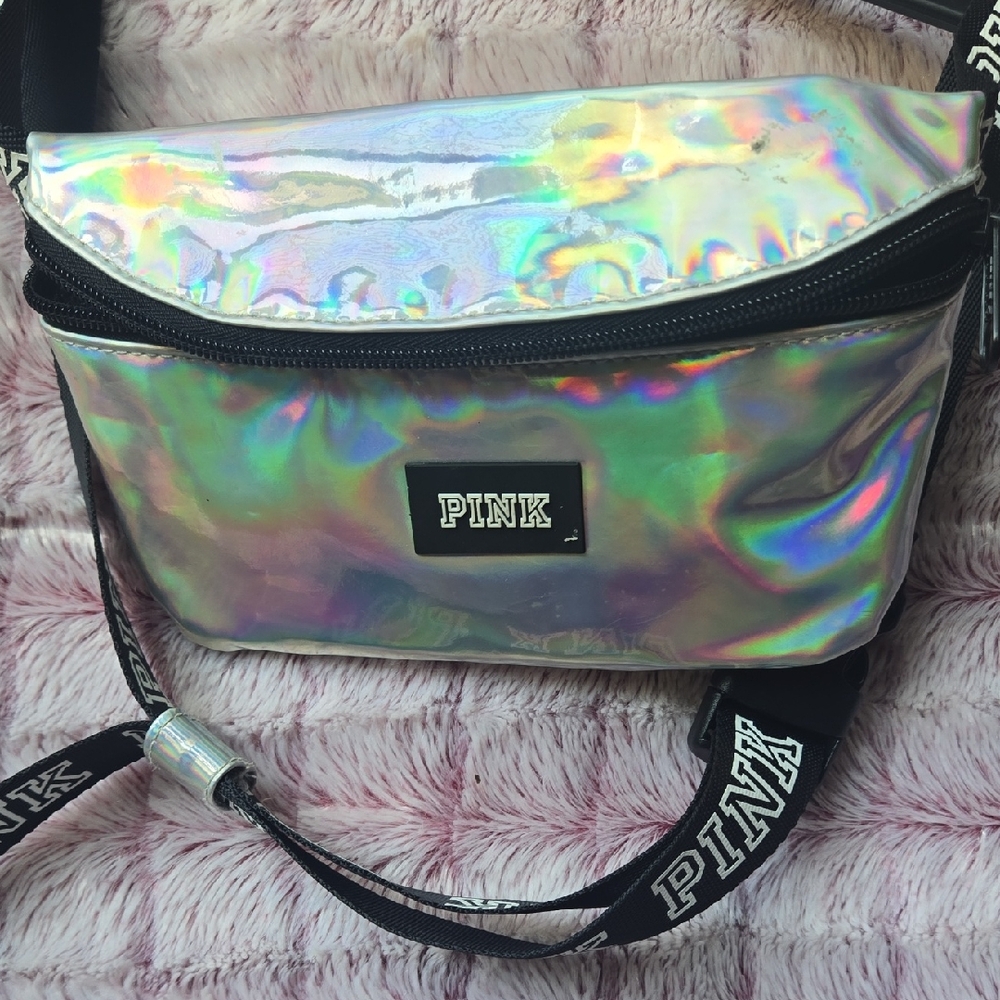 PINK Victoria's Secret Iridescent Crossbody Bag